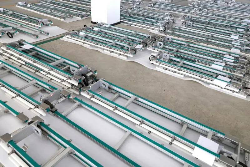 PV Wafer Cassette Conveyor Assembly (2)