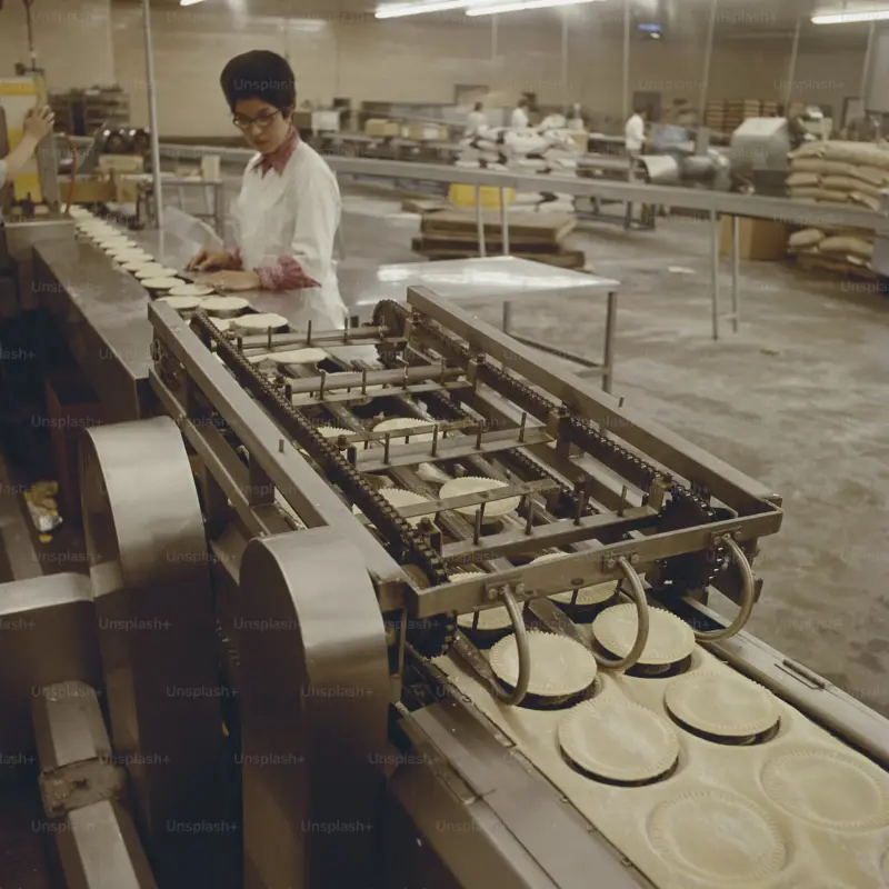 Food packaging machinery